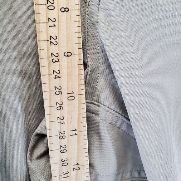 Jos A Bank Pants Mens 36x30 Tan Traveler Slim Fit Flat Front Chino - Picture 7 of 12